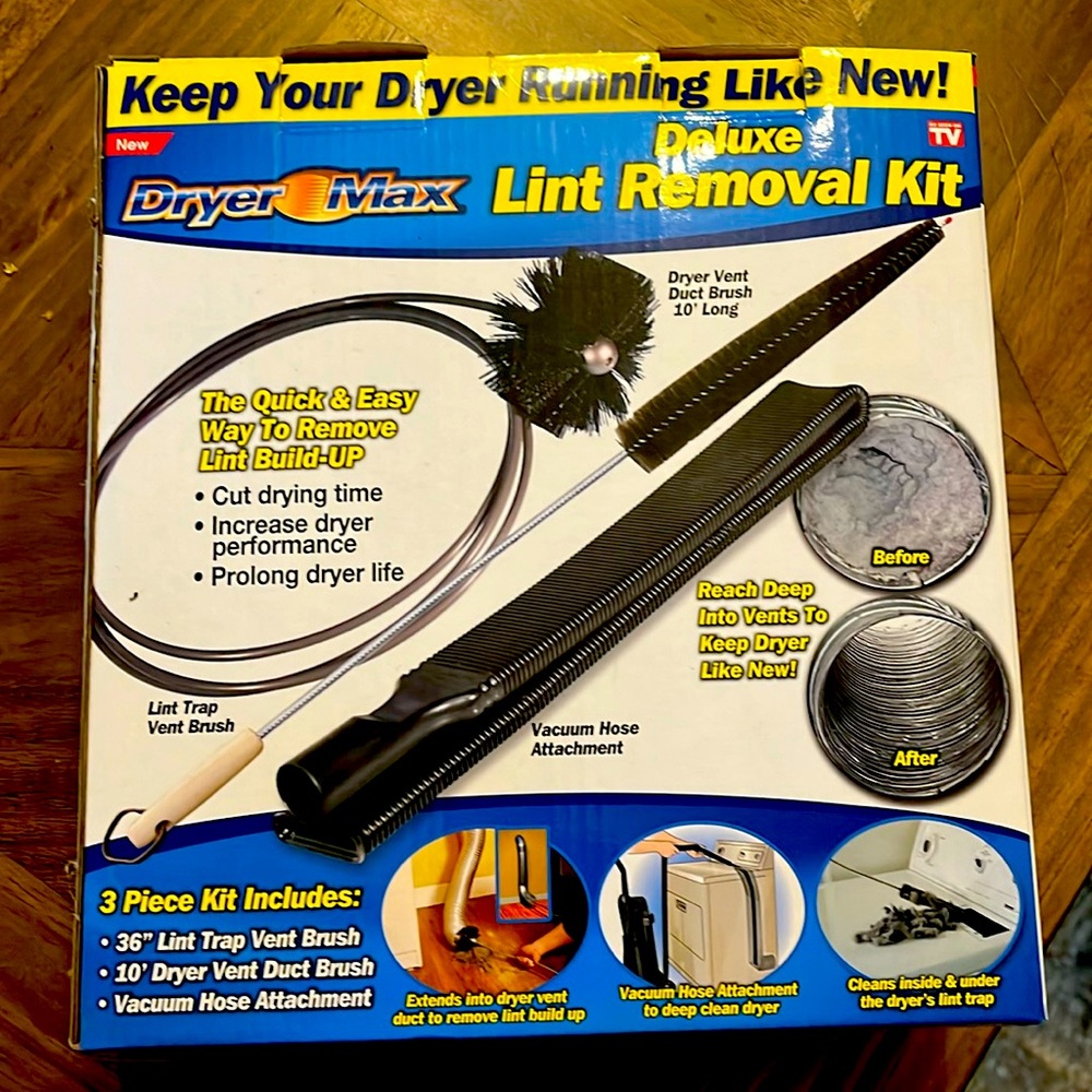 Dryer vent cleaner kit. NIB Never Used!